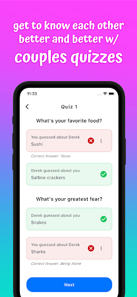 Koala Chat couples quiz