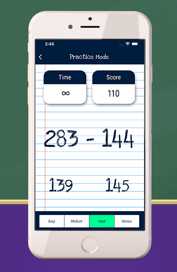 Math Stan practice mode screenshot